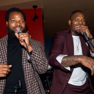 Michael and Martellus at The Bennett Foundation 3rd Annual Dinner and Auction